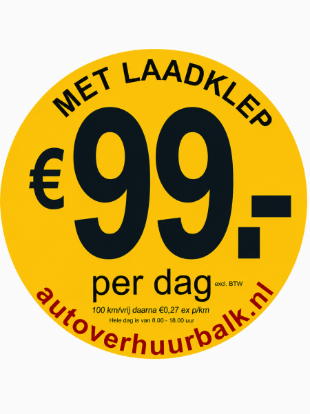 99 laadklep
